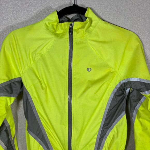 Pearl Izumi Yellow Scotchlite Highlighter Hi Vis Cycling Jacket Size XS - Picture 3 of 10